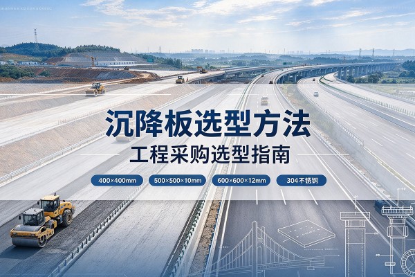 长春沉降板选择方法