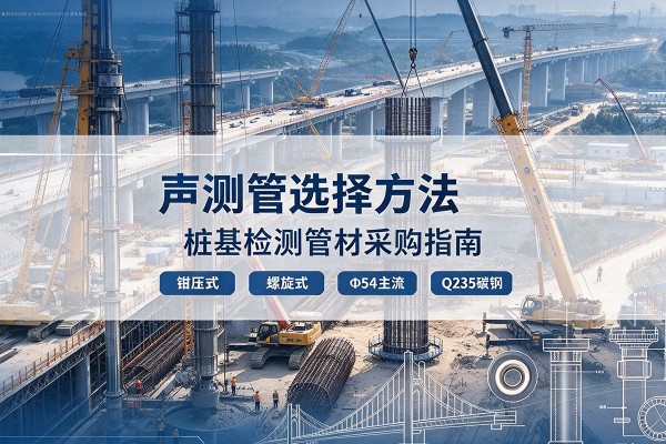 长春声测管选型标准