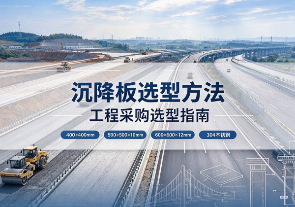 长春沉降板选择方法