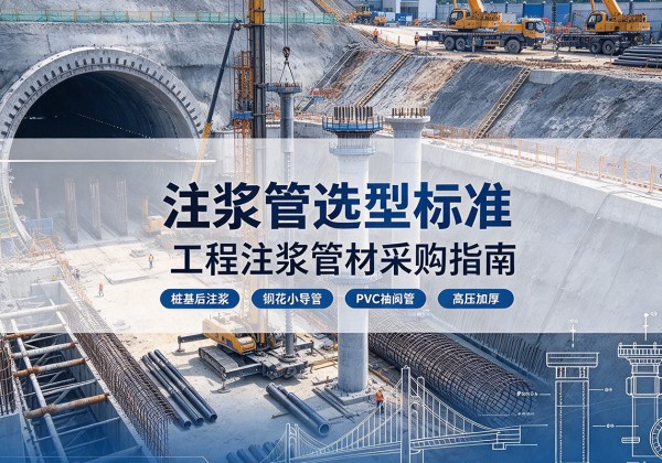 长春注浆管选型标准